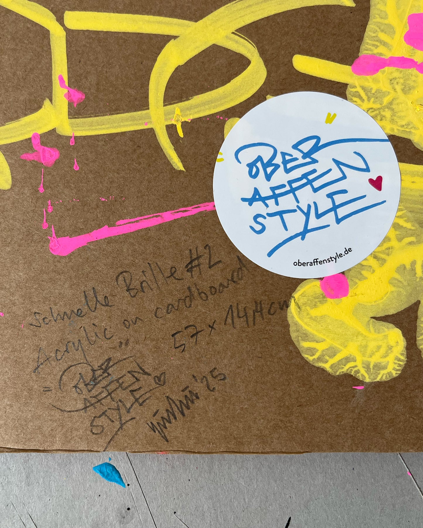 Schnelle Brille #2 – Original Kunstwerk