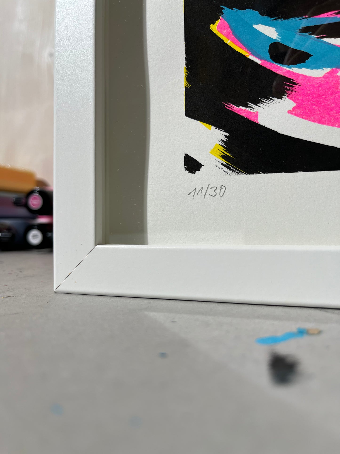 NONAME#11 – handfinished Risoprint – limitiert auf 30 Stück