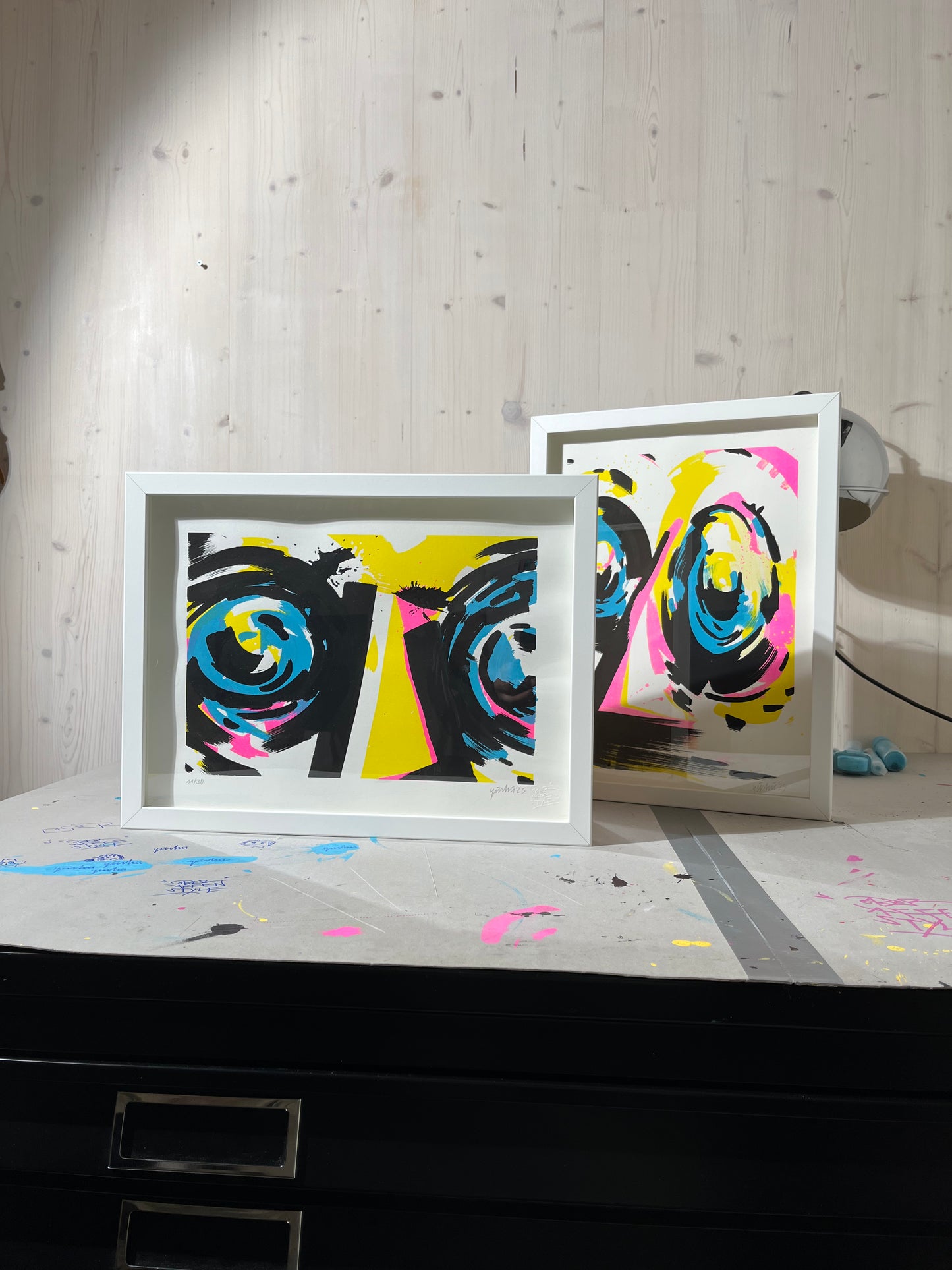 NONAME#11 – handfinished Risoprint – limitiert auf 30 Stück