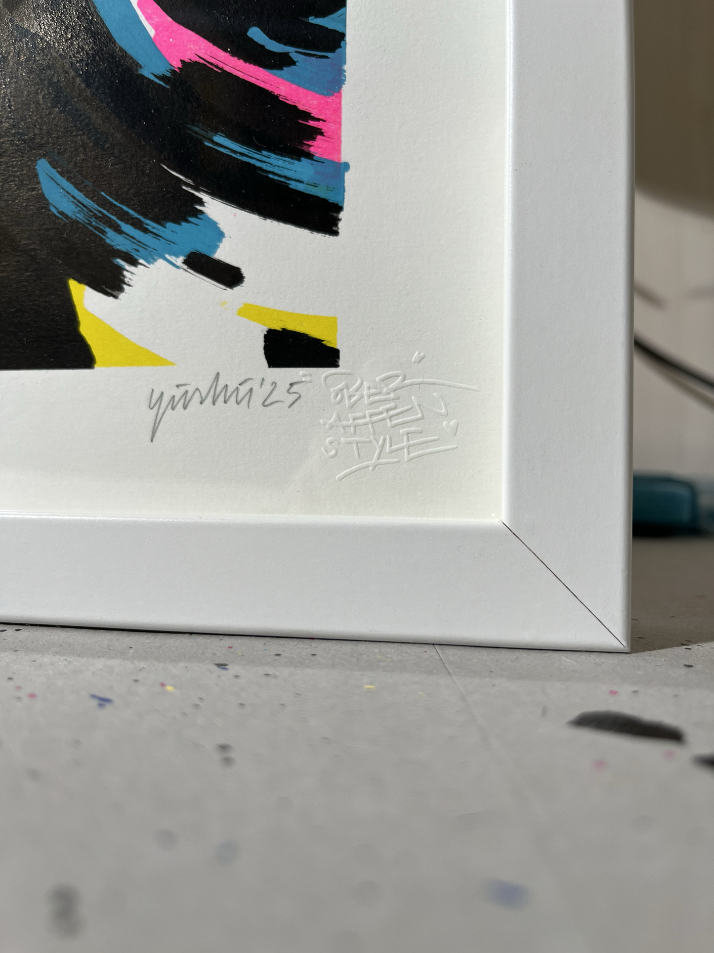 NONAME#11 – handfinished Risoprint – limitiert auf 30 Stück