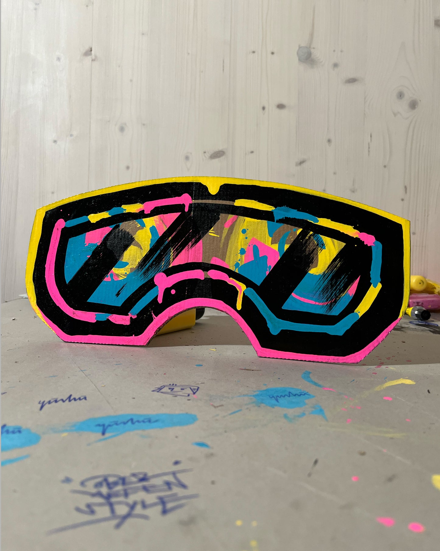 Schnelle Brille #3 – Original Kunstwerk