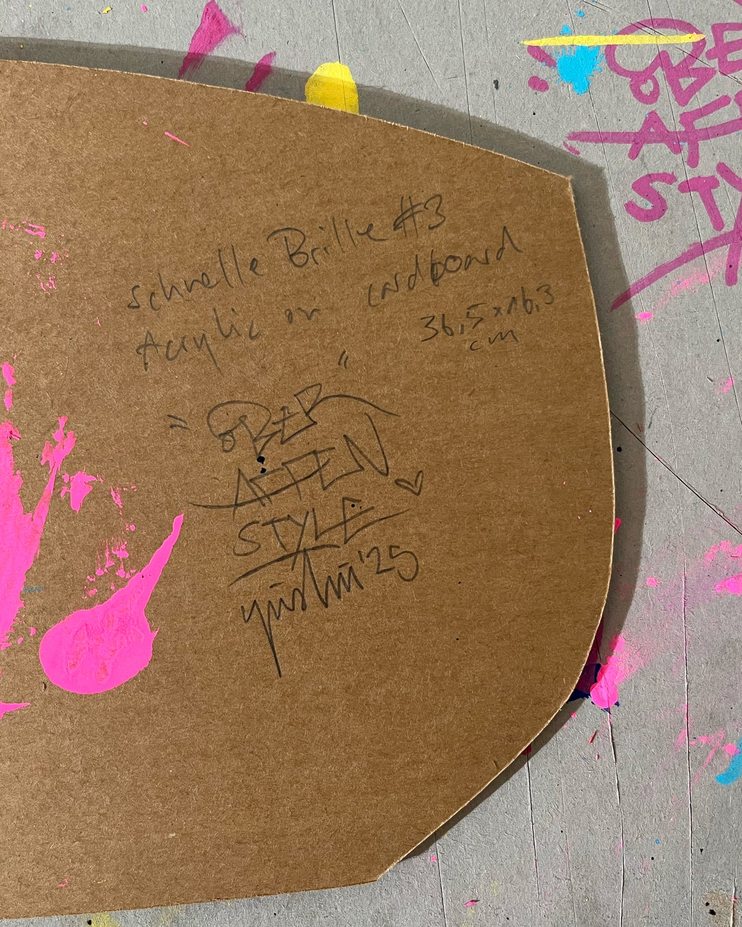 Schnelle Brille #3 – Original Kunstwerk