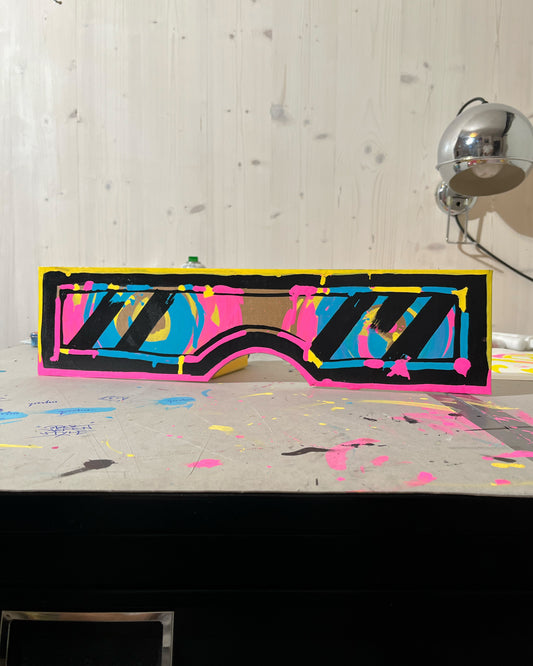 Schnelle Brille #2 – Original Kunstwerk