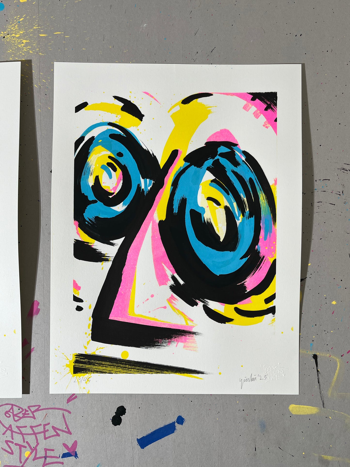 Noname #17 – handfinished Risoprint - limitiert auf 45 Stück