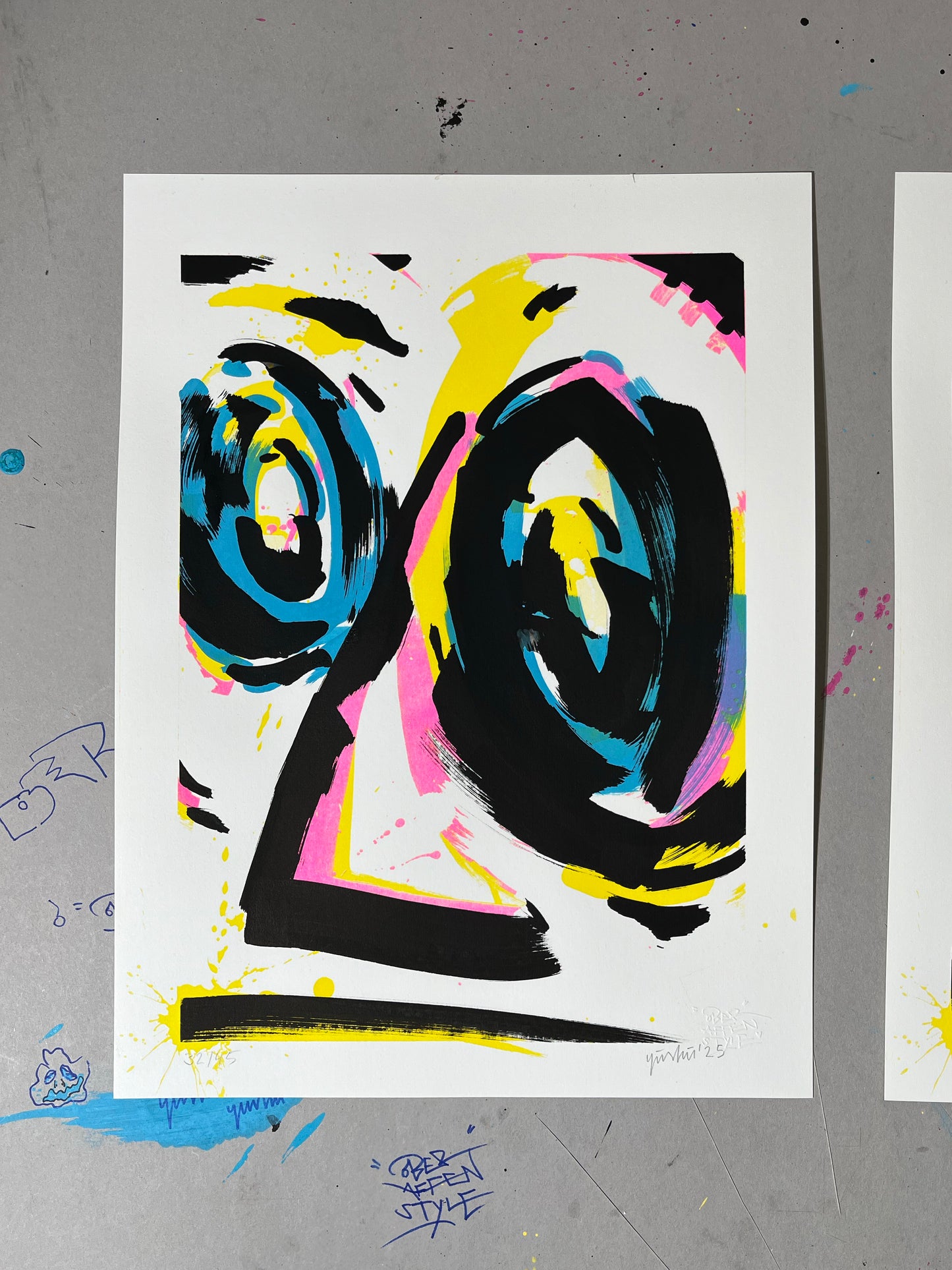 Noname #17 – handfinished Risoprint - limitiert auf 45 Stück